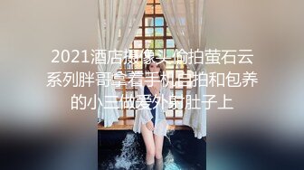 2021酒店摄像头偷拍萤石云系列胖哥拿着手机自拍和包养的小三做爱外射肚子上