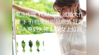 果冻传媒 YCM053  试婚大作战 下 开档黑丝极品鲍鱼 狂轰后入爽到失神 超深女上位宫口榨精 斑比