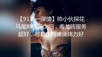 【91第一深情】帅小伙探花马尾辫极品少妇，毒龙砖服务超好，怼着美臀爆操体力好