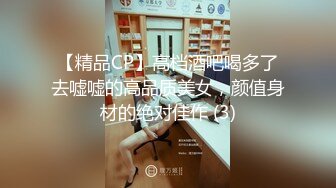 【精品CP】高档酒吧喝多了去嘘嘘的高品质美女，颜值身材的绝对佳作 (3)