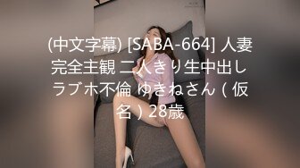 (中文字幕) [SABA-664] 人妻完全主観 二人きり生中出しラブホ不倫 ゆきねさん（仮名）28歳