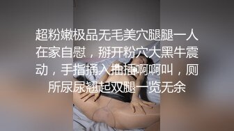 超粉嫩极品无毛美穴腿腿一人在家自慰，掰开粉穴大黑牛震动，手指捅入抽插啊啊叫，厕所尿尿翘起双腿一览无余